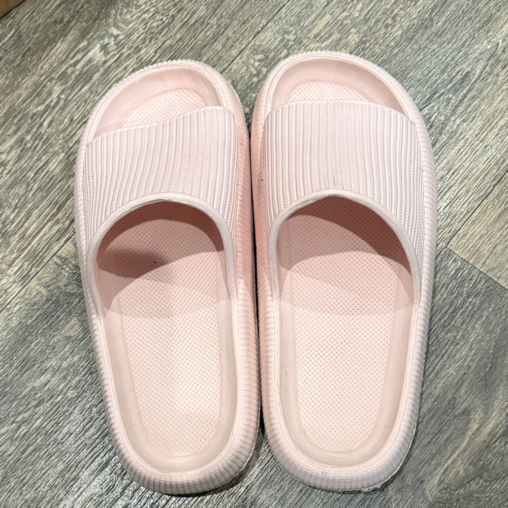 Pink Slide Sandals